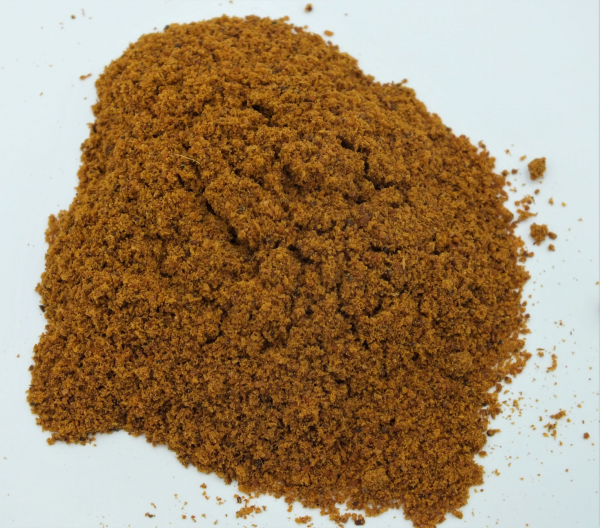 Macisblüte gemahlen